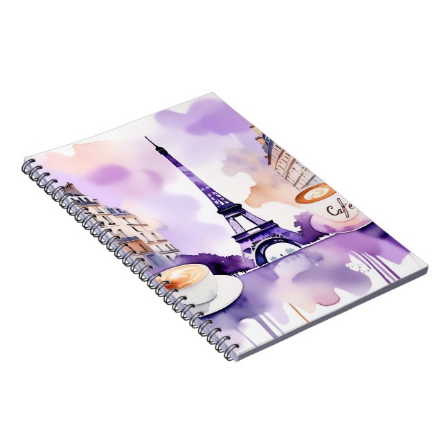 Parisian Dreamscape Anteckningsbok (Högra Sidan)