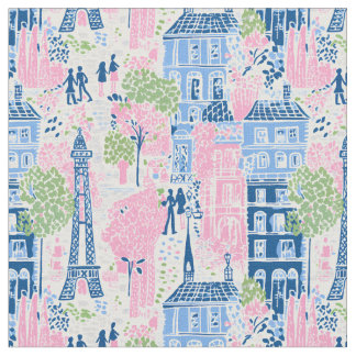 Parisian Dreamscape Tyg