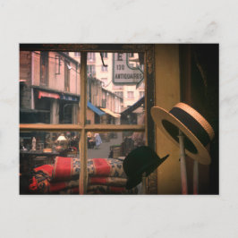 Parisian Flea Market Helg Vykort