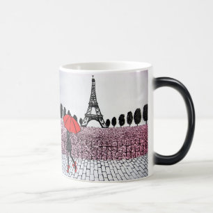 parisian flicka magisk mugg
