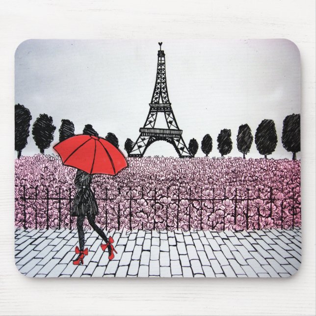 parisian flicka musmatta (Framsidan)