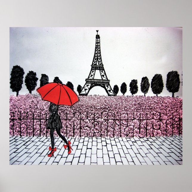 Parisian Girl Poster (Framsidan)