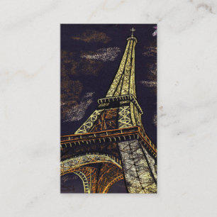parisian på nätterna visitkort