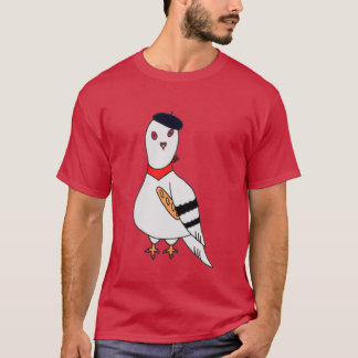 Parisian Pigeon T Shirt