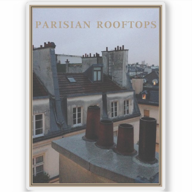 Parisian RoOfops Klistermärken (Framsida)