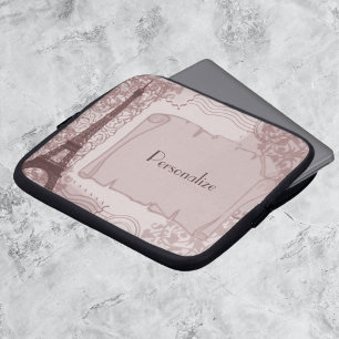 Parisian rosa laptop sleeve