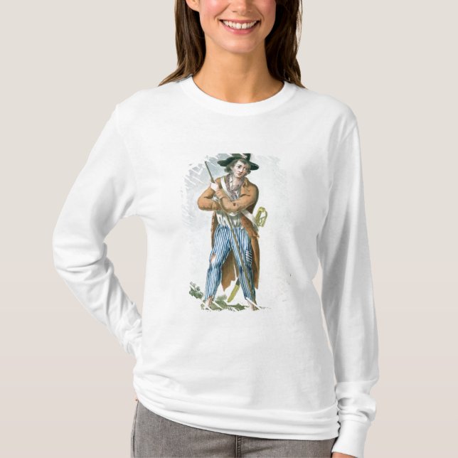 Parisian sans-culotte t-shirt (Framsida)