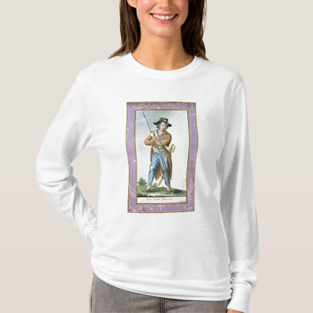 Parisian sans-culotte t-shirt (Framsida)