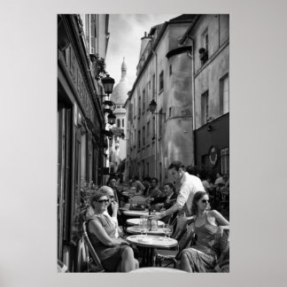 Parisian Street Scene - Poster