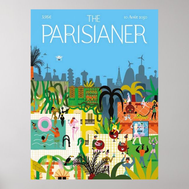 PARISIANER 10 augusti 2005 Poster (Framsidan)