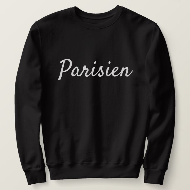 Parisien Lång Ärmad Tröja (Design framsida)