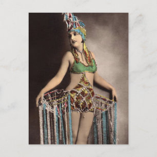 Parisienne Casino Dancer 2 Vykort
