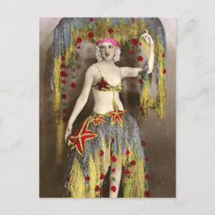 Parisienne Casino Dancer 3 Vykort
