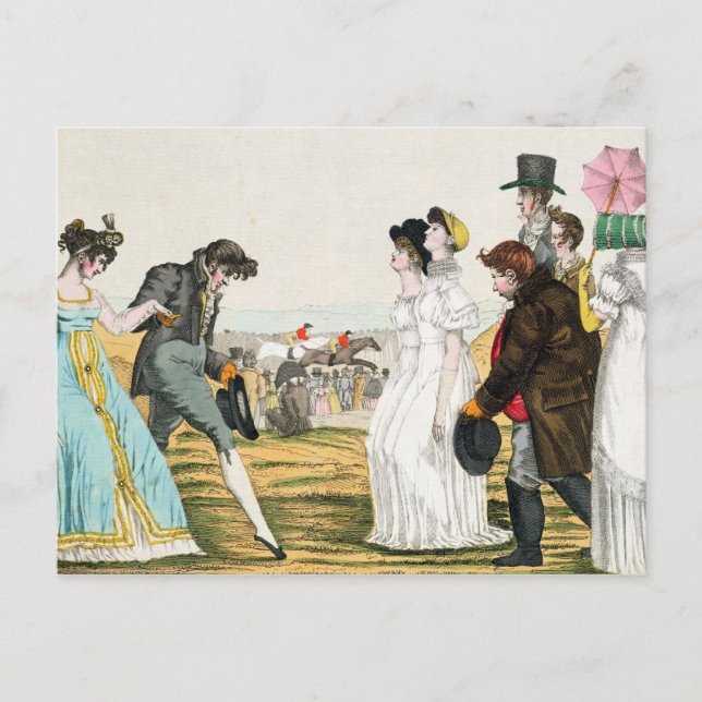 Parisienne i London Vykort (Framsida)