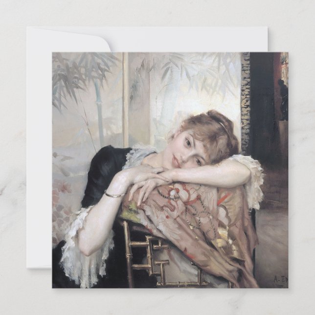 Parisiennen av Albert Edelfelt 1883 (Framsida)