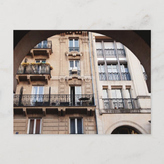 Parisisk balkong vykort