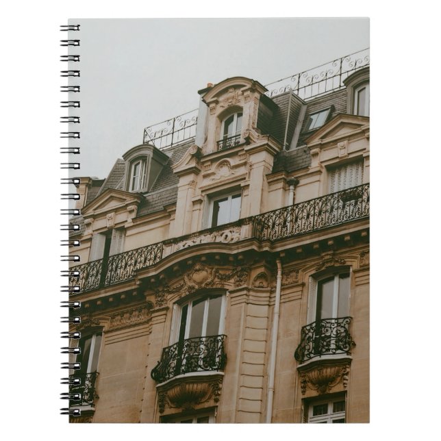 Parisisk Byggnad Anteckningsbok (Framsidan)
