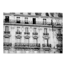 Parisisk Byggnad Poster