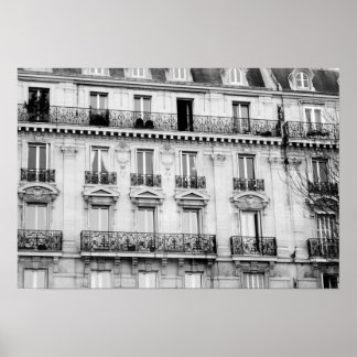 Parisisk Byggnad Poster