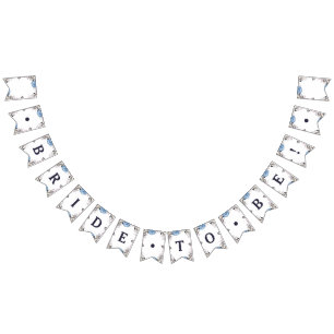 Parisisk charm-Blommigt som ska vara Möhippa Vimplar