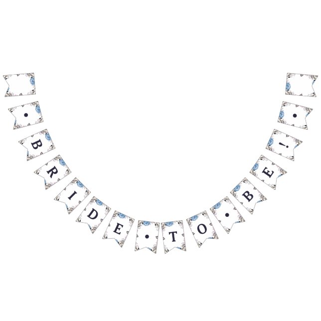 Parisisk charm-Blommigt som ska vara Möhippa Vimplar (Alla)