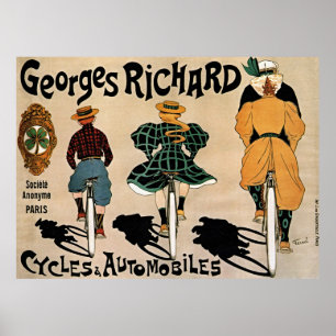 Parisisk rörelse – Art Nouveau-affisch Poster