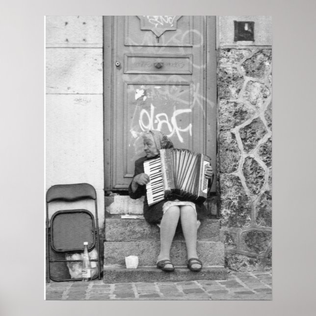 Parisisk zigenare poster (Framsidan)