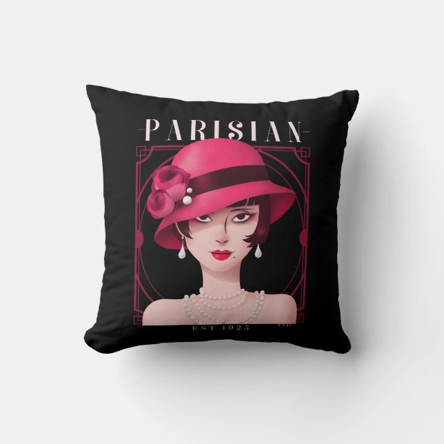 Parisiska Dekorativ kudde (Framsida)