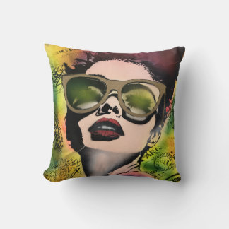 Parisiskt Chic Pop Art Kuddslang Kudde