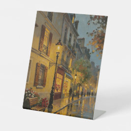 Parisiskt Lampjus Stad Konst