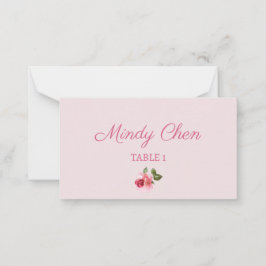 Parisiskt Namn-kort för Möhippa Anteckningskort