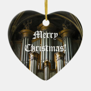 Parisiskt organ Julprydnad Julgransprydnad Keramik