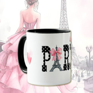 Parisiskt stämning mugg