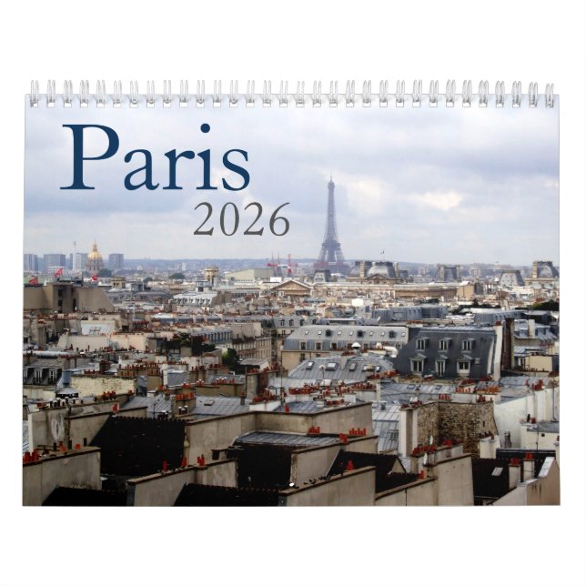 Pariskalendern 2026 kalender (Omslag)