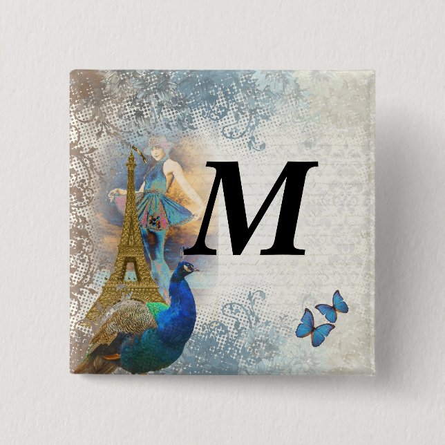 Pariskollage Knapp (Framsida)