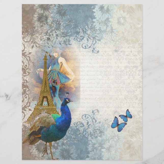 Pariskollage Reklamblad (Framsidan)