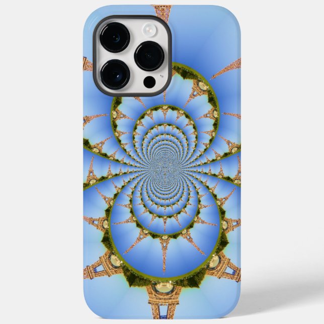 Parismagin: Geometric Eiffel Torn Design (Baksida)