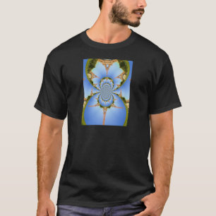 Parismagin: Geometric Eiffel Torn Design T Shirt
