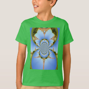 Parismagin: Geometric Eiffel Torn Design T-shirt