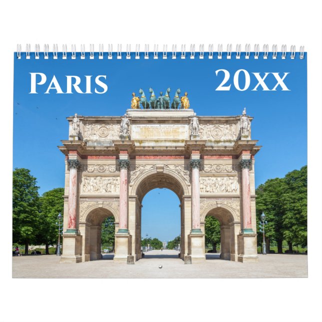 Parismärken Kalender (Omslag)