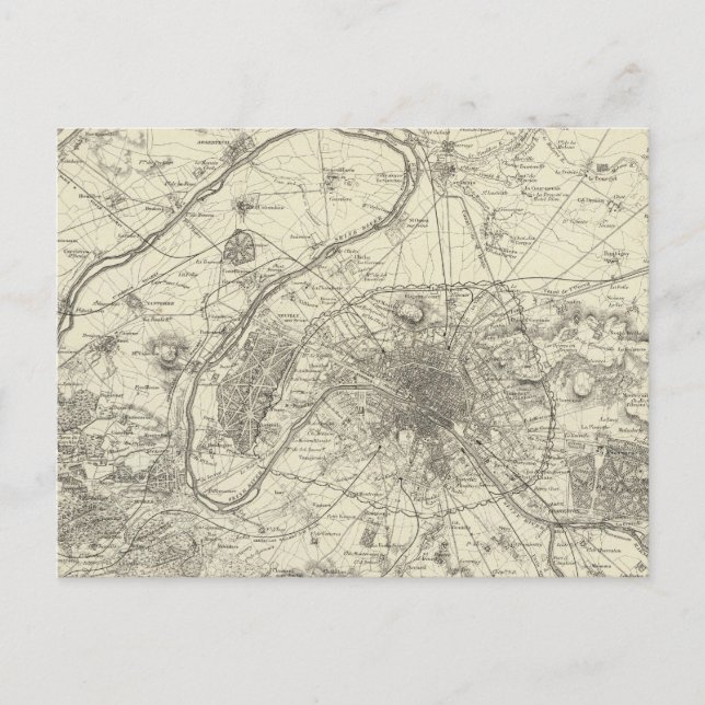 Parismiljön Vykort (Framsida)