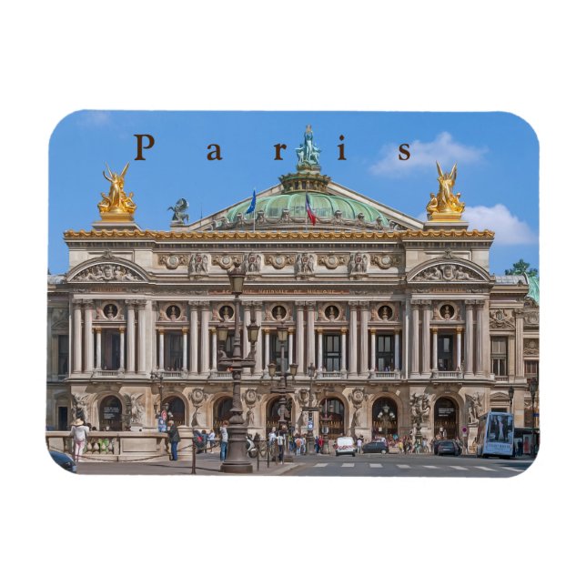 Parisnummer 55 magnet (Horisontell)