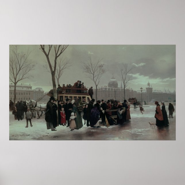 Parisolyckan i Buss Poster (Framsidan)