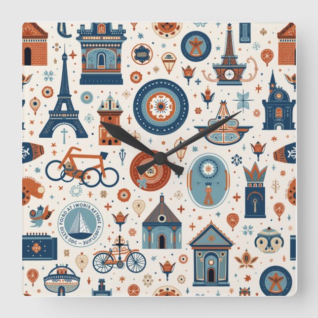 Parisolympiska klockor (Framsida)