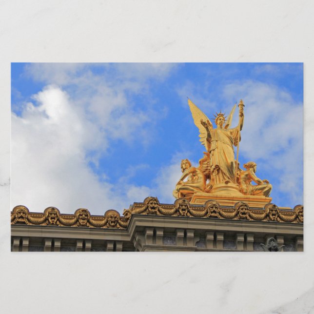 Parisoperahuset Brevpapper (Framsida)