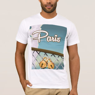 Parispadlocks kärlek t-shirt
