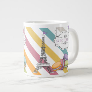 Parisparon Eiffel Torn Monogram Jumbo Mugg