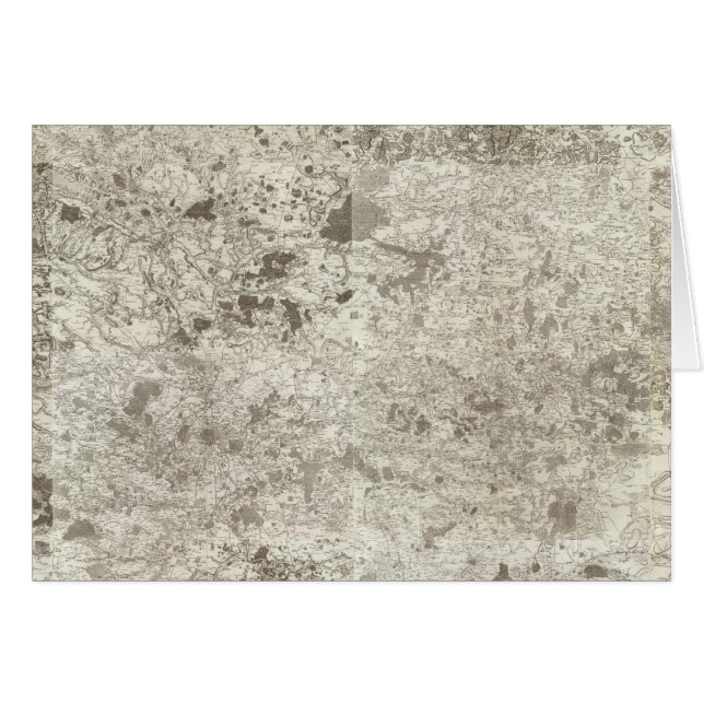 Parisregionen Frankrike Hälsningskort (Framsidan Horizontal)