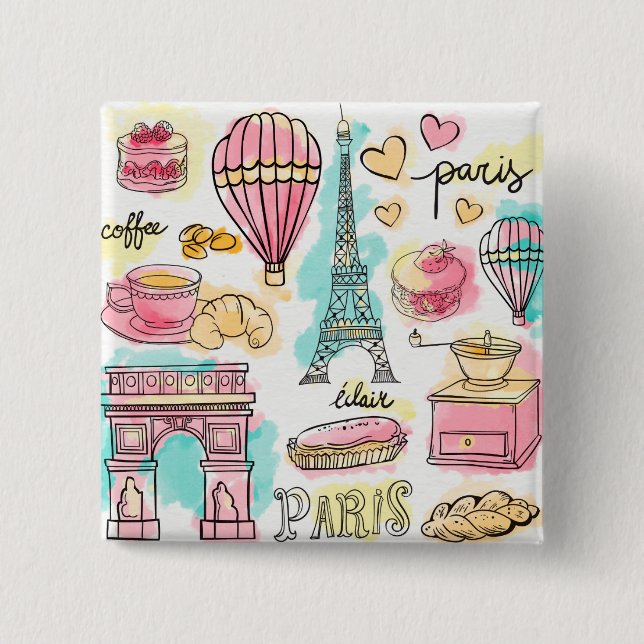 Paris's Stuff Knapp (Framsida)
