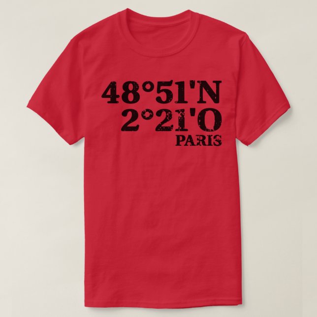 Parissamordnare T Shirt (Design framsida)